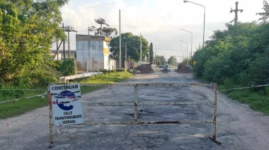 La Municipalidad reiteró que el puente del acceso al barrio Puerto está clausurado