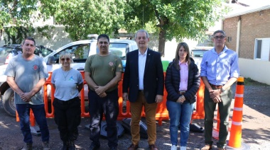 El municipio adquirió elementos de señalización de seguridad vial