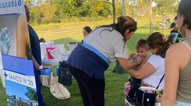 Continúan las postas con vacunas obligatorias, antigripales y contra la Fiebre Hemorrágica