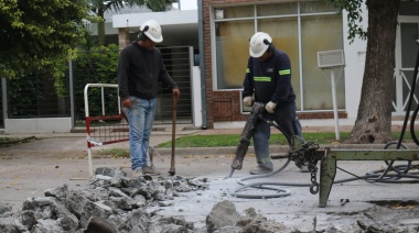 La Municipalidad inició la reparación de calles en diferentes sectores de la ciudad