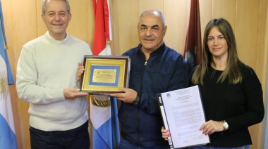 Reconocimiento a Néstor Di Doménico por su trayectoria en la EPE de Arroyo Seco