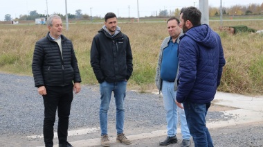 Mi Lote: Comenzó la obra para la disposición de la red de distribución eléctrica domiciliaria de baja tensión