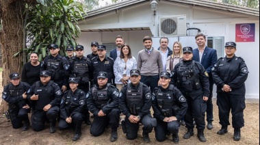 Pullaro inauguró el nuevo destacamento de la Policía Ecológica