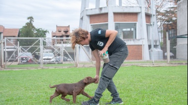 Se agranda la familia de canes de la Aduana