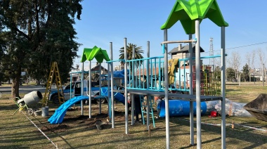 Se renueva el “Rincón de los Niños” del Boulevard Mansueto Maiorano