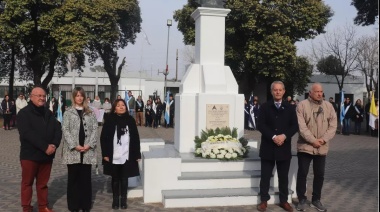 Sentido homenaje al General José de San Martín en el 174° aniversario de su muerte