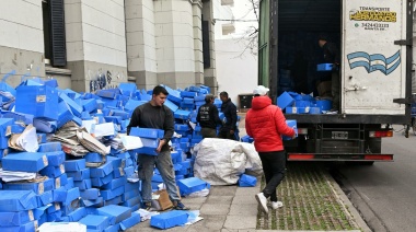 Más de 15 toneladas de expedientes que están en descarte en Salud serán recicladas