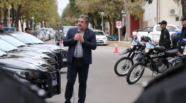 Provincia inició la entrega de motos a la Policía