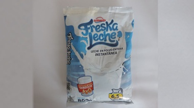 Prohíben la comercialización de leche en polvo Freska Leche