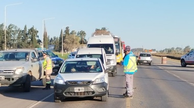 Un detenido, un arma y 8 vehículos remitidos al corralón en operativo de control