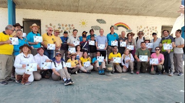 La Asociación Cultural Sanmartiniana “Cuna de la Bandera” hizo su paso por Arroyo Seco