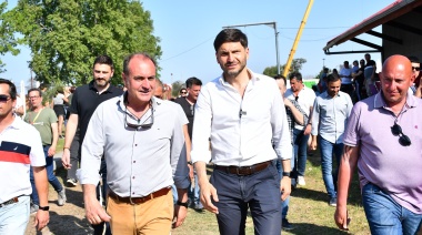 Pullaro anunció que Alvear tendrá un ingreso pavimentado desde la autopista