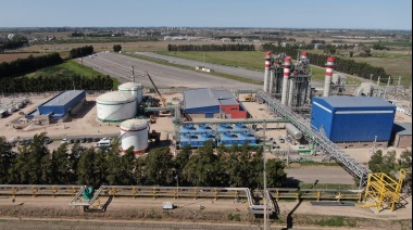 Albanesi puso en marcha la central térmica de Arroyo Seco