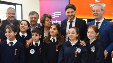 Pullaro celebró la construcción del Paseo Sanmartiniano en Arroyo Seco