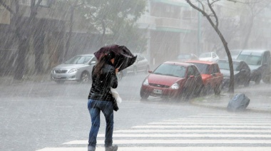 Anuncian fuertes lluvias y tormentas generalizadas para la franja central del país