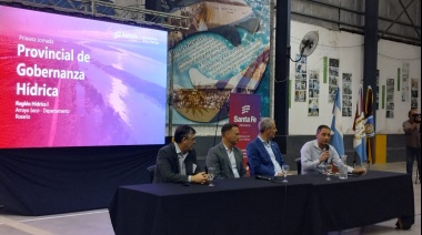 Se realizó en Arroyo Seco la primera Jornada Provincial de Gobernanza Hídrica