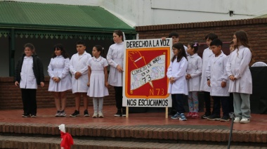 La Escuela Fiscal N° 73 celebró su 160° aniversario