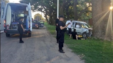 Le decomisaron la mercadería después de haber chocado contra un colectivo