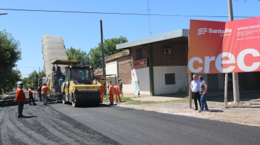 El asfaltado de calle Coronel Arnold ya es una realidad