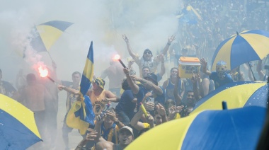 Central emprendió su caravana canalla desde Arroyo Seco para el clásico de hoy