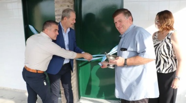 Inauguraron los nuevos baños en la escuela "Santa María Goretti"