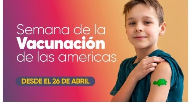 Comienza la Semana Mundial de la Vacunación en la ciudad con postas itinerantes