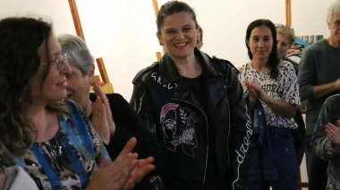 Quedó inaugurada la muestra de arte de Melina Pebacini