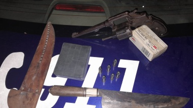 Detuvieron a un camionero de Arrecifes que viajaba armado