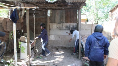 Derribaron otro búnker de venta de drogas en Villa Constitución