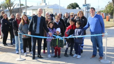 El barrio San Cayetano quedó completamente adoquinado