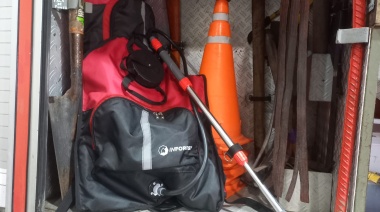 Bomberos Voluntarios de Arroyo Seco incorporó nuevo equipamiento para incendios forestales