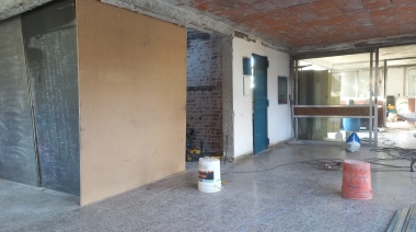 La Escuela 415 trabaja contra reloj para retomar las clases en su edificio