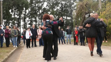 Quedó inaugurado el adoquinado de la cortada Homero Manzi