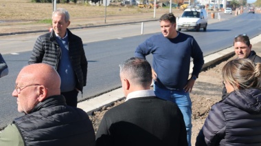 Vialidad Provincial revisa detalles de la ampliación de Ruta 21 en Arroyo Seco
