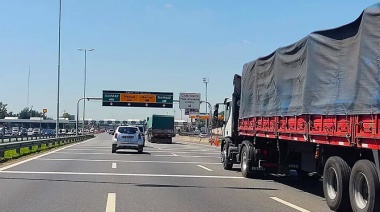 El tránsito por la Autopista a Buenos Aires quedó habilitado para todo tipo de vehículos