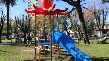 Más juegos infantiles: En un año se equiparon 7 plazas de Arroyo Seco