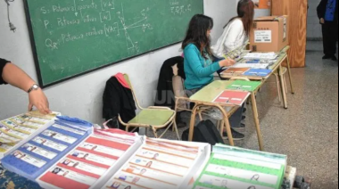 El lunes se dictarán clases normalmente en las escuelas donde se vota el domingo