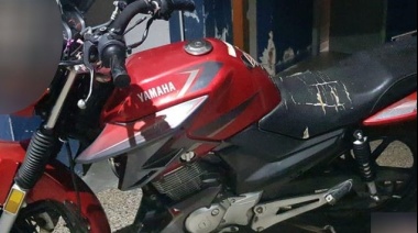 La policía recuperó una moto que había sido robada