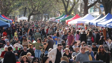 Sensacional respuesta del público a la Feria y espectáculo en el Paseo Sanmartiniano