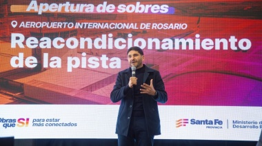Pullaro: “Nación se borró y la Provincia se hace cargo de la pista del aeropuerto”