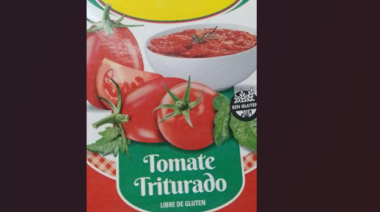 ANMAT advierte sobre unidades de Tomate triturado Marolio