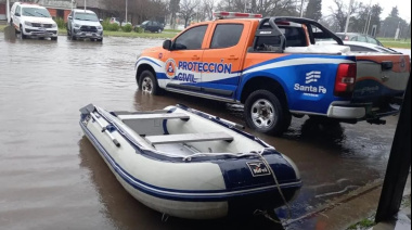 Lluvias récord en el sur de Santa Fe: En algunas localidades cayeron más de 270 mm