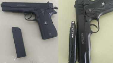 Un chico entró a la Escuela Comercial con la réplica de un arma