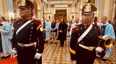 En San Pedro: Victoria Villarruel presenció la declaración de El Socorro como basílica