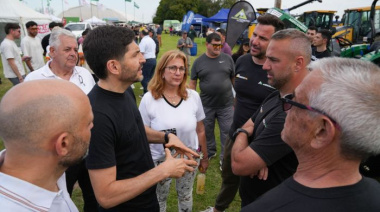 Pullaro participó de la Fiesta Provincial de las Legumbres en Coronel Domínguez
