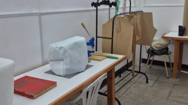 Quedó inaugurada la nueva aula para el taller del Centro de Formación Profesional