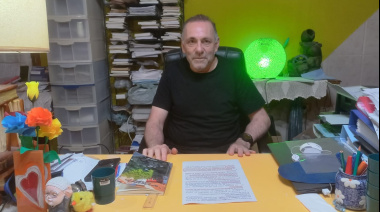 Néstor Grasso presenta “Decir de amor de primavera” en la Biblioteca Popular Bernardino Rivadavia