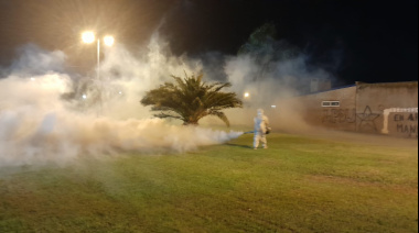 Comenzó la fumigación contra los mosquitos en espacios públicos