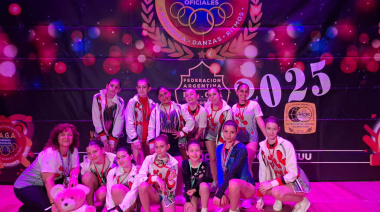 Equipos de aeróbica de la Sociedad Italiana clasificaron para la final nacional