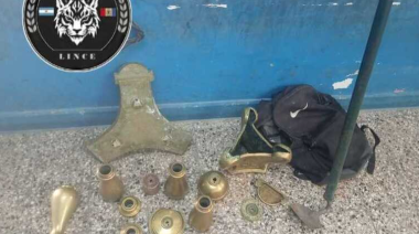 El hombre que robó elementos de bronce de la Parroquia La Asunción seguirá detenido